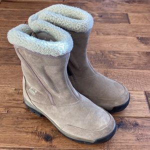 Sorel Waterfall Waterproof Suede Winter Boots Size 9